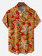 Men's Christmas Funny Graphic Short Sleeve Hawaiian Shirt